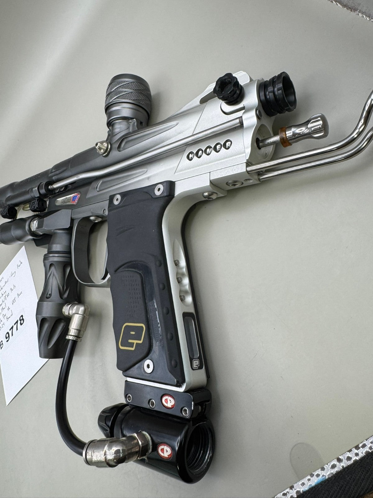 Planet Eclipse Nexus Autococker - Grey Fade - Paintball Marker Fully Working