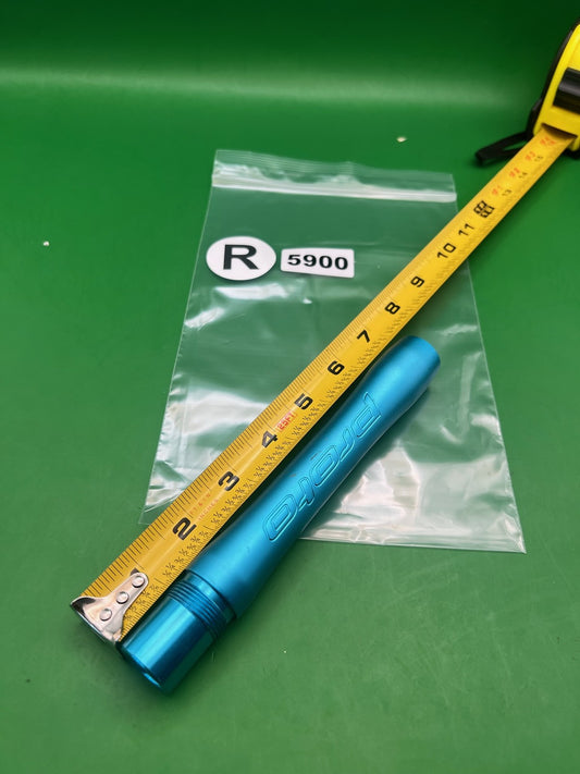 Proto Autococker Barrel Back Blue 687 Bore AC Thread 6in Aluminum
