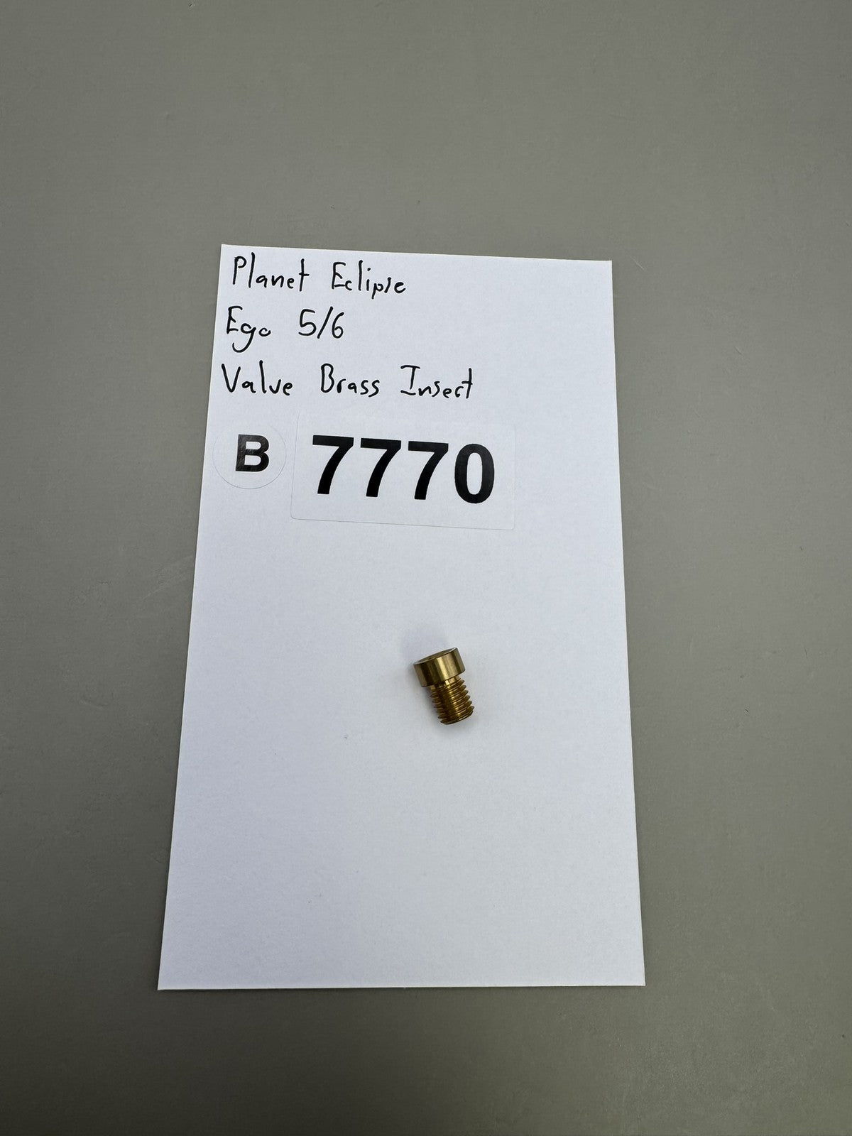 Planet Eclipse Ego 5/6 Valve Brass Insert