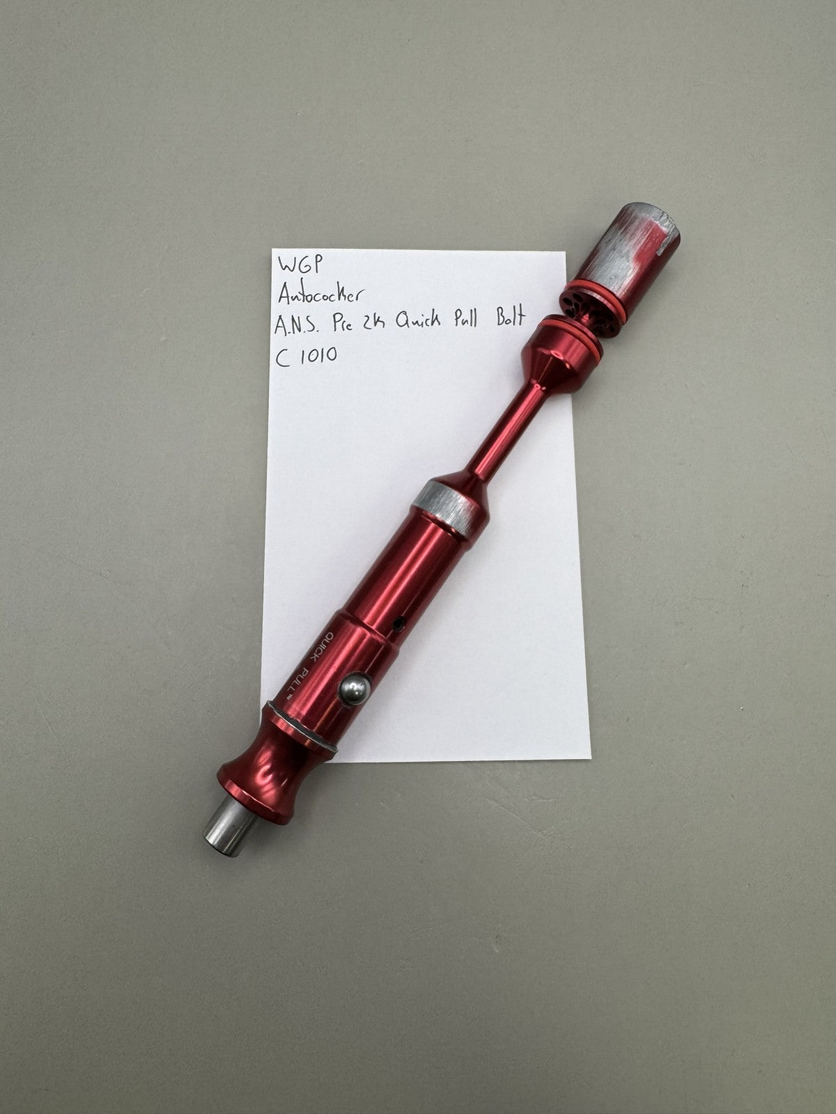 WGP Autococker A.N.S. Pre 2k Quick Pull Bolt