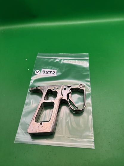 Dye Autococker Swing Hinge Double Trigger Frame Nickel Chrome Silver