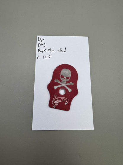 Dye DM3 Back Plate - Red