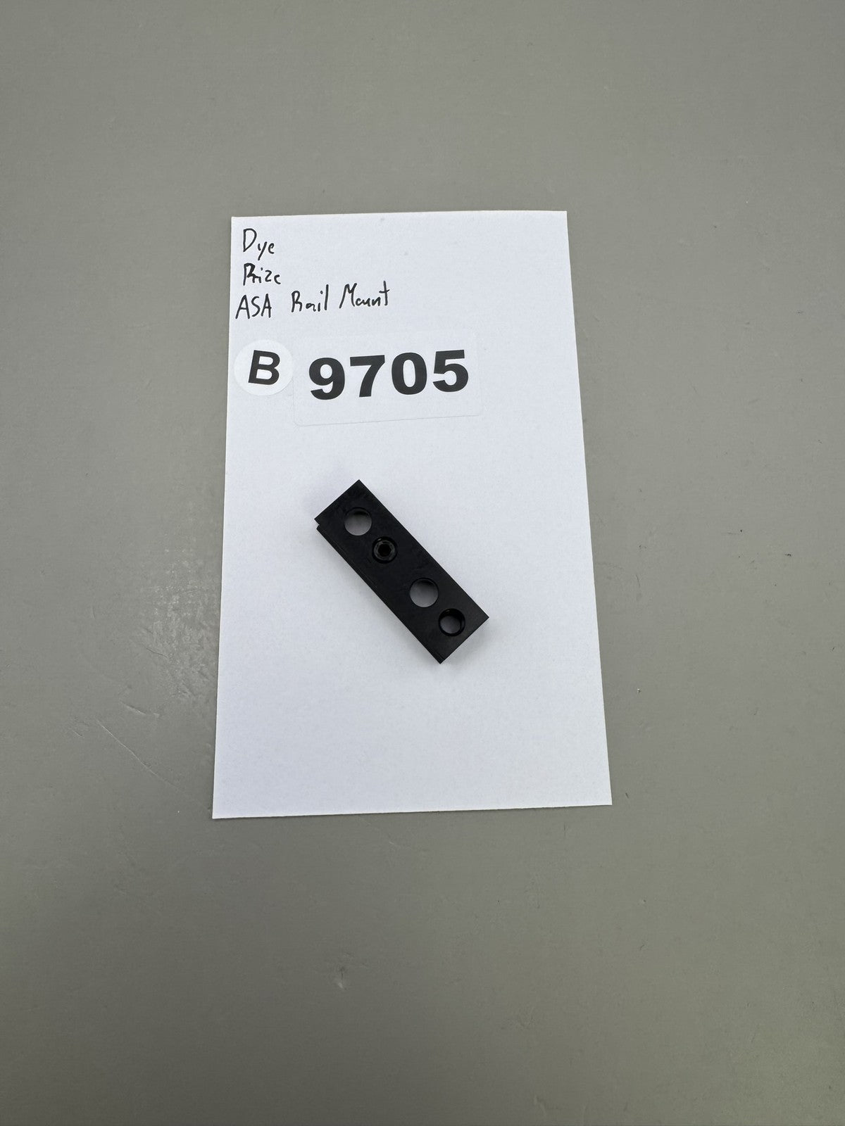 Dye Prize ASA Rail Mount