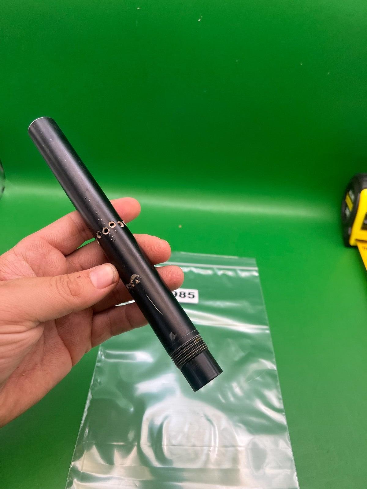 Stock A-5 Barrel - used paintball barrel - black