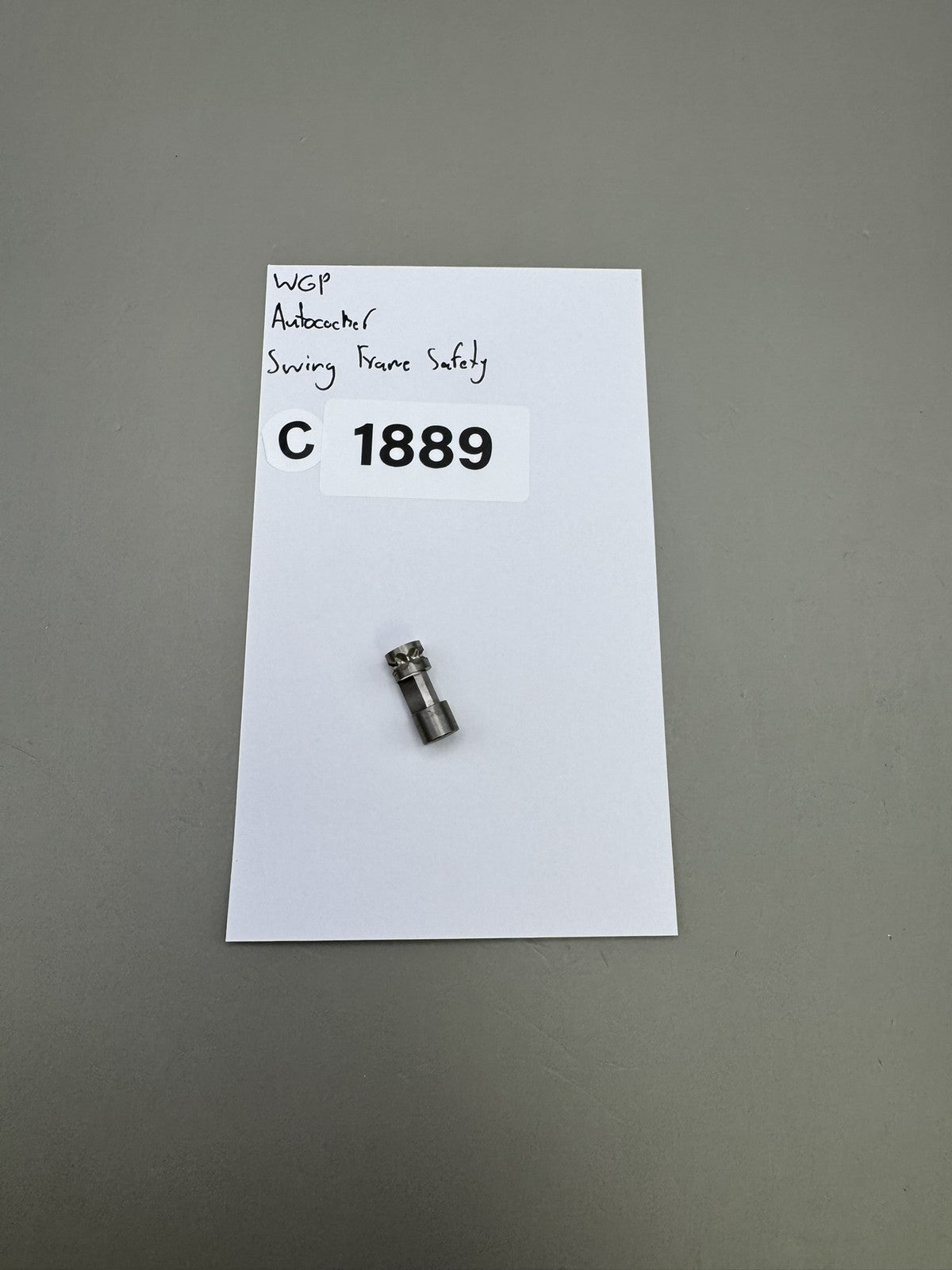 WGP Autococker Swing Frame Safety