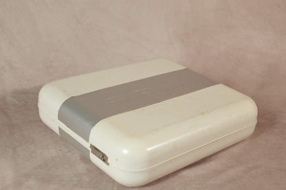 Ego Sunglasses Cases Lot of 2 White Hard Shell Clamshell Eyewear Storage
