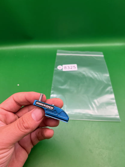 Shock Tech Drop Forward Blue Anodized Aluminum Paintball Marker Upgrade