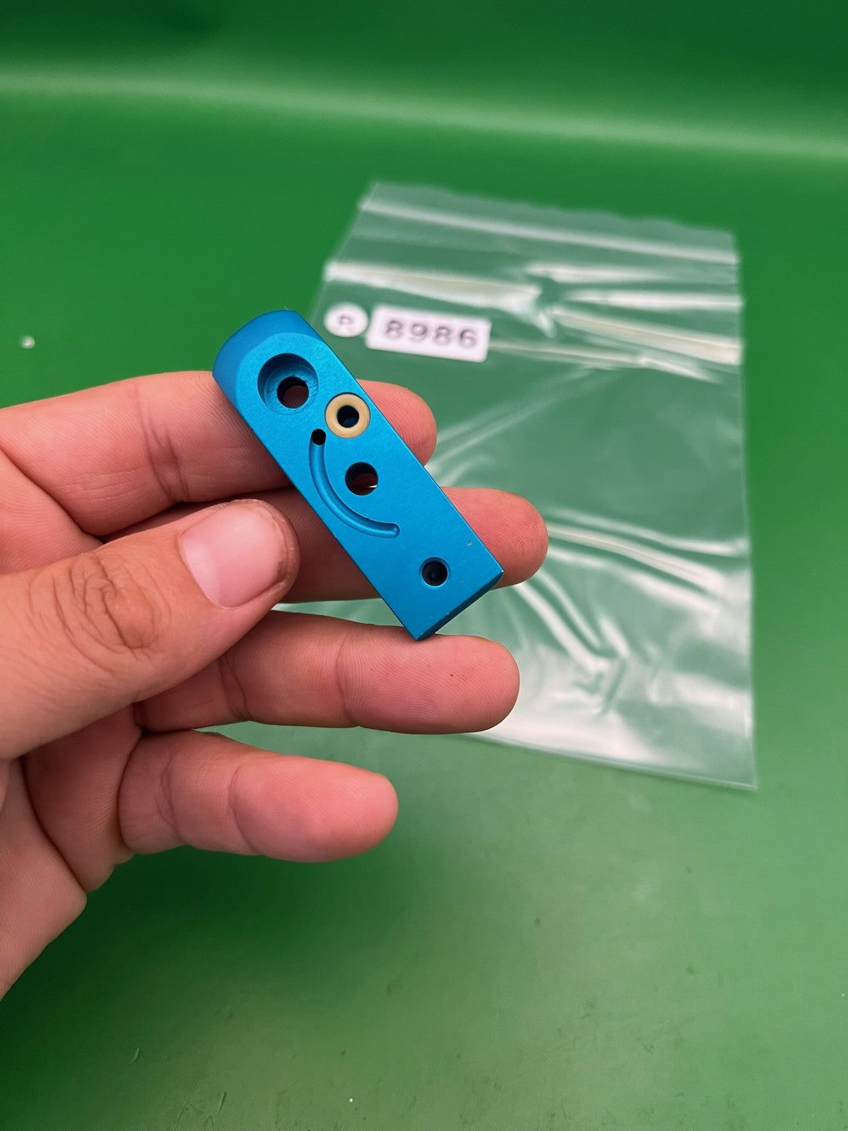 Custom Products CP ASA Rail Mount Blue Anodized Aluminum