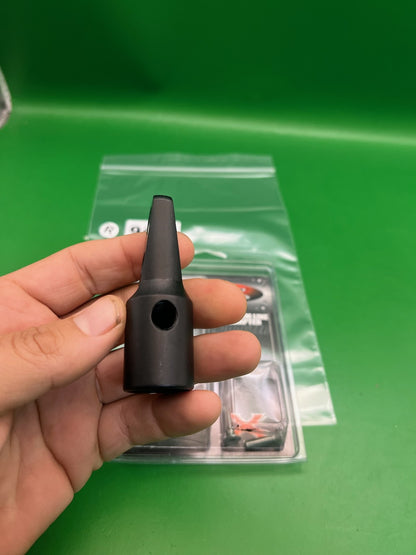 System X NOS Bottom Line Adapter ASA Black Paintball Air System