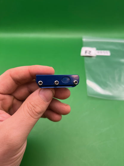 CP Custom Products ASA Rail Drop Forward Blue Anodized Aluminum Paintball