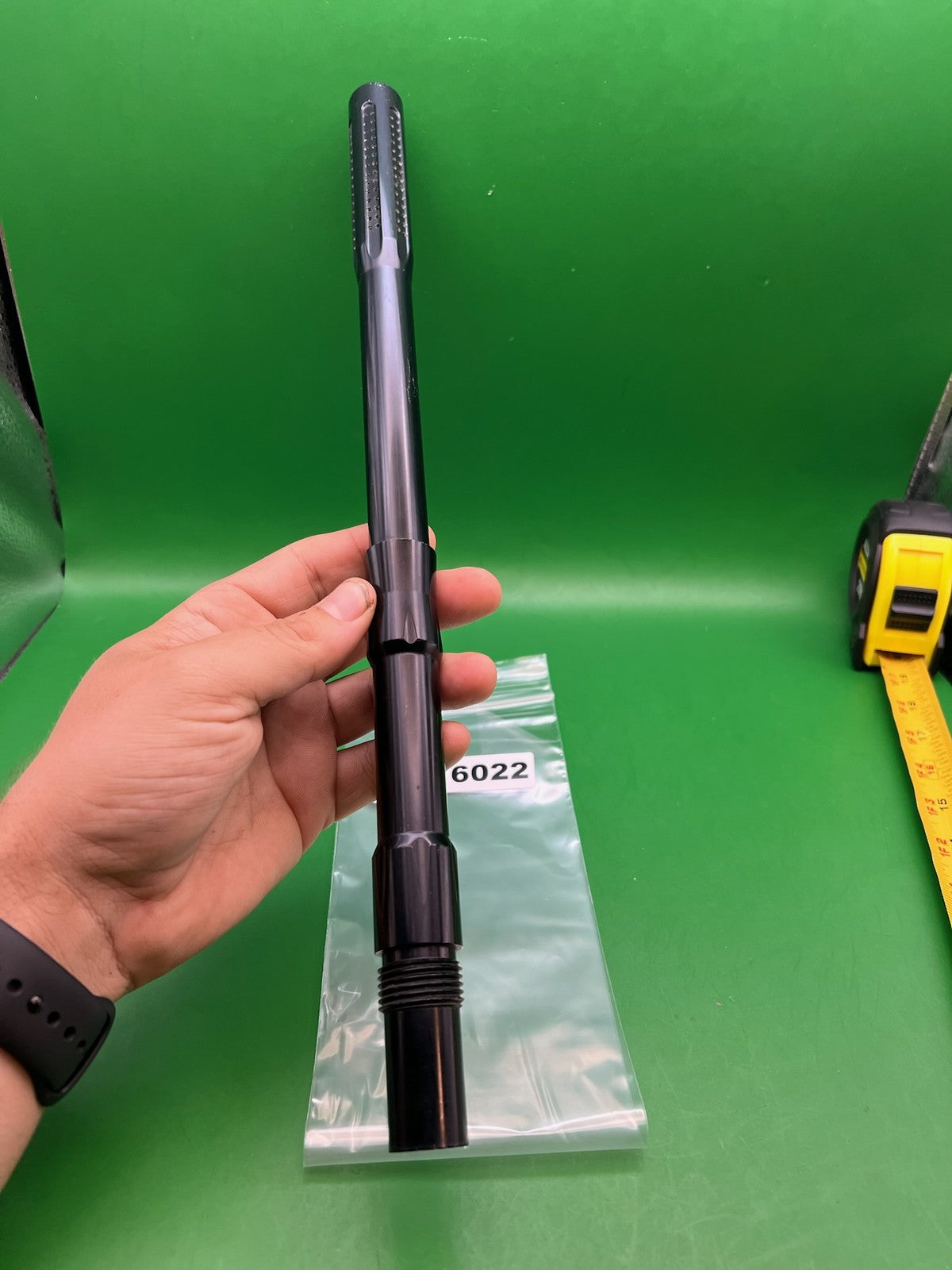 Angel Scypter Barrel - used paintball barrel - black