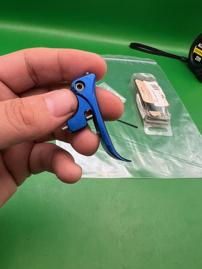 New Designz NDZ Ion Roller Trigger Aluminum Blade Blue