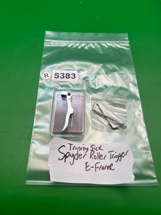 Trinity Sick Spyder Roller Trigger E-Frame Silver Aluminum