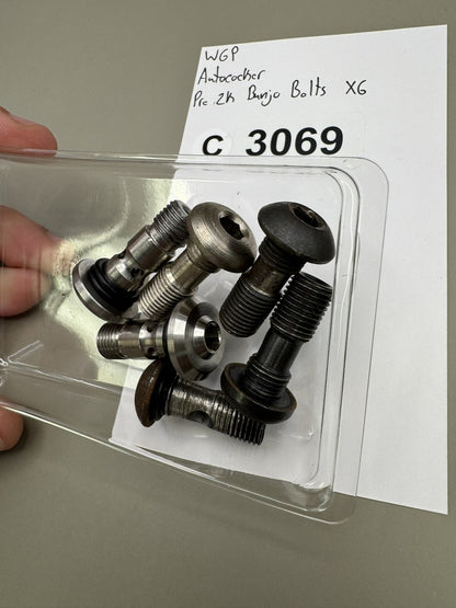 WGP Autococker Pre 2K Banjo Bolts x6