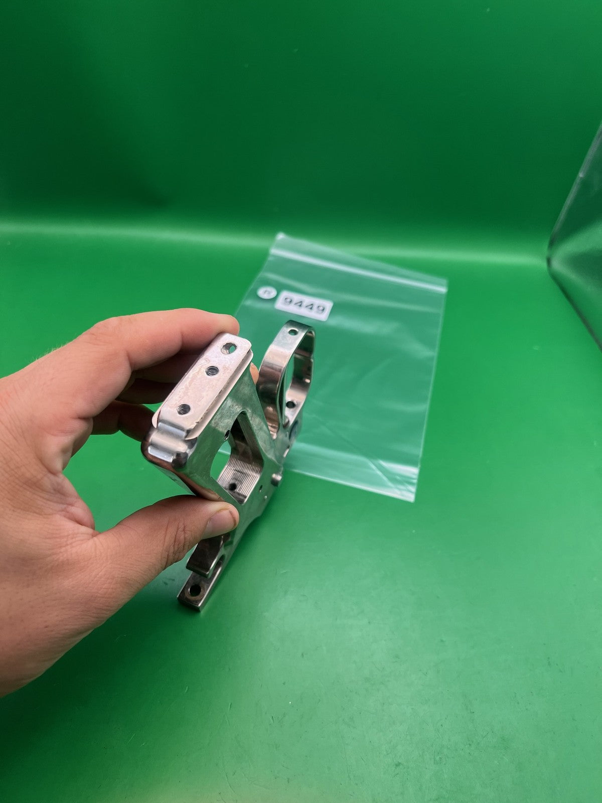 WGP Autococker Swing Trigger Frame Silver Aluminum Marker Trigger Frame