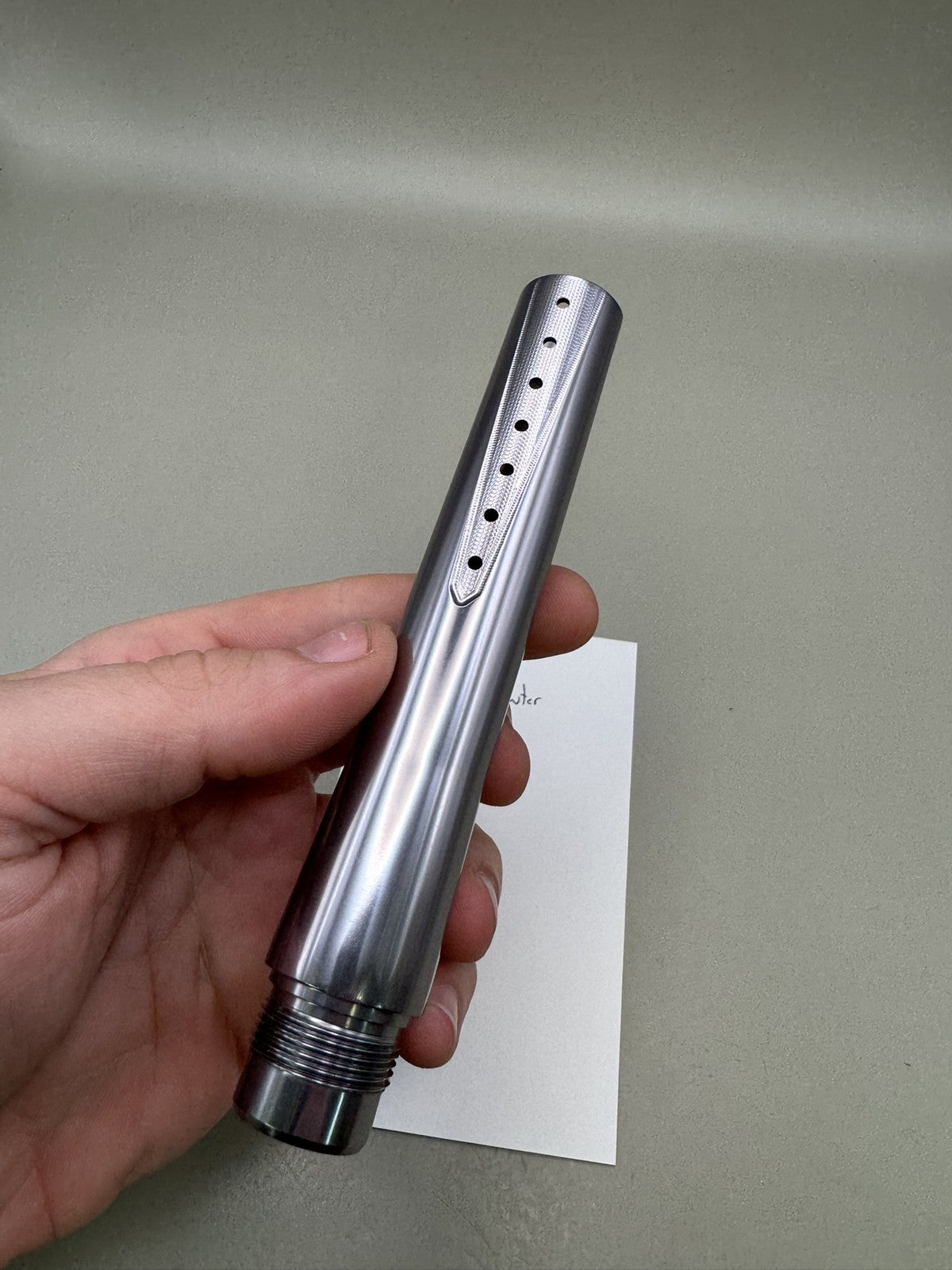 WGP Karnivor Barrel 12 inch Tip - Pewter