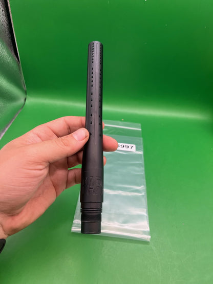 Parabolic Tip 14" Black - used paintball barrel tip - black