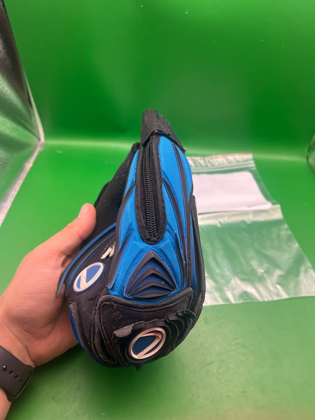 Dye Rhino HPA Tank Cover Black Blue Paintball Air System Protective Sleeve
