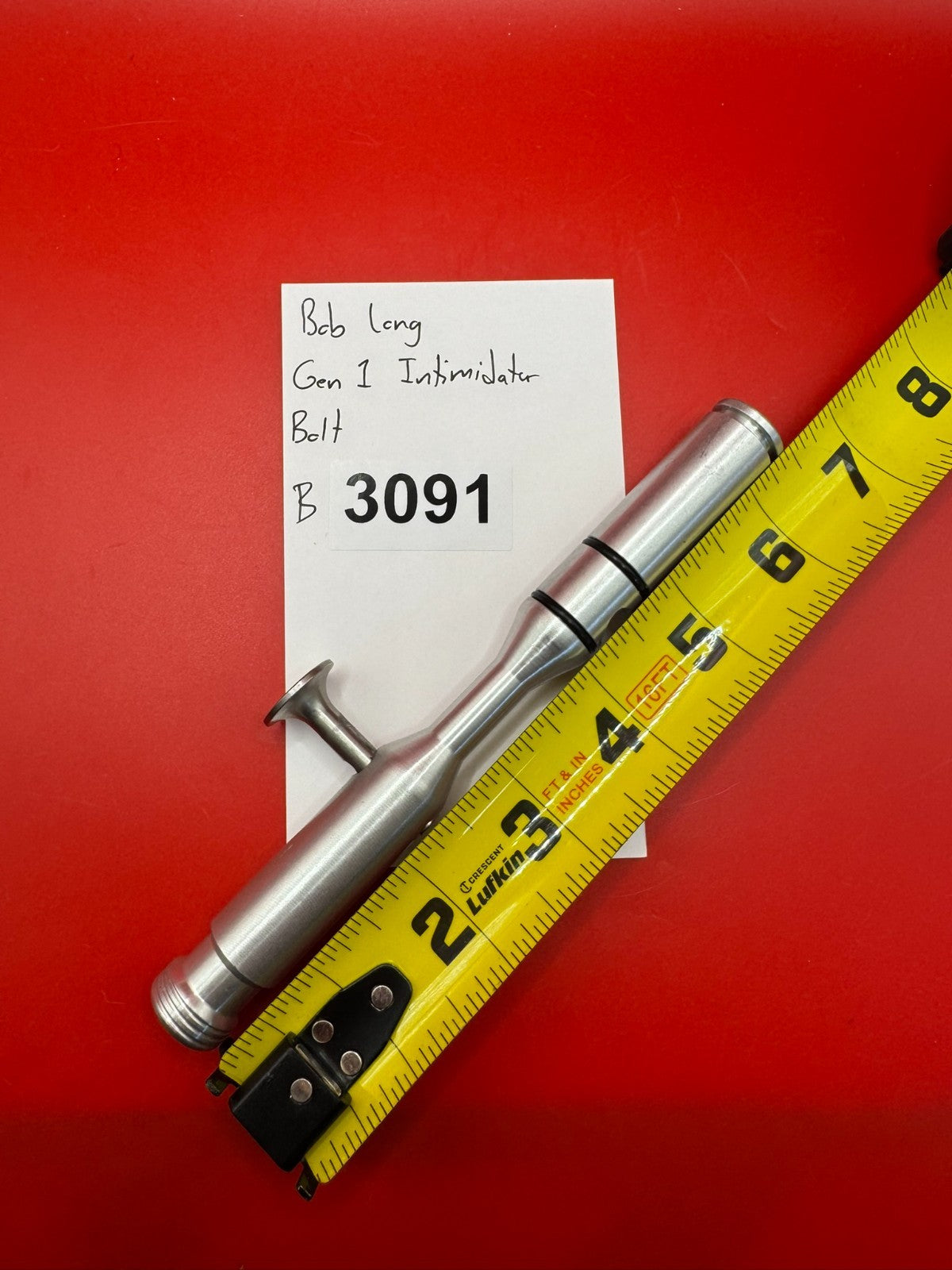 Bob Long Gen 1 Intimidator Bolt Silver