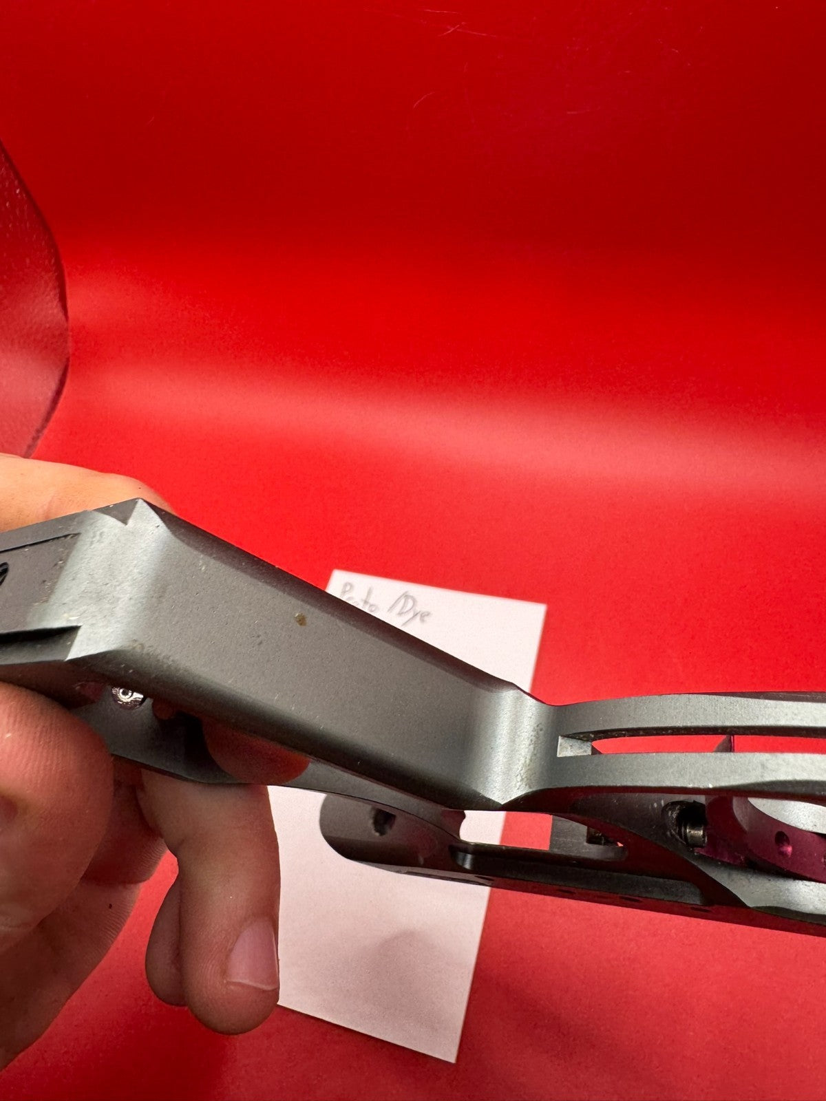 Proto/Dye Rail Frame Silver