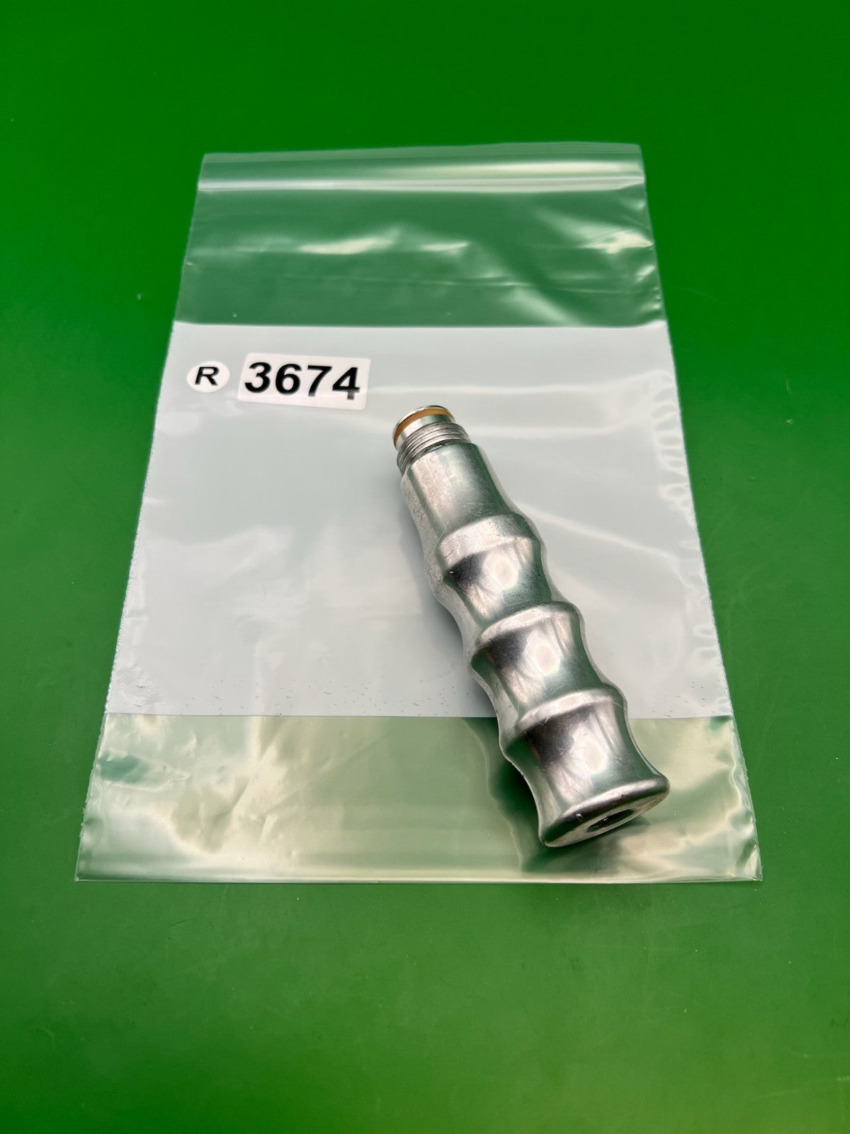 Silver Gas Through Grip