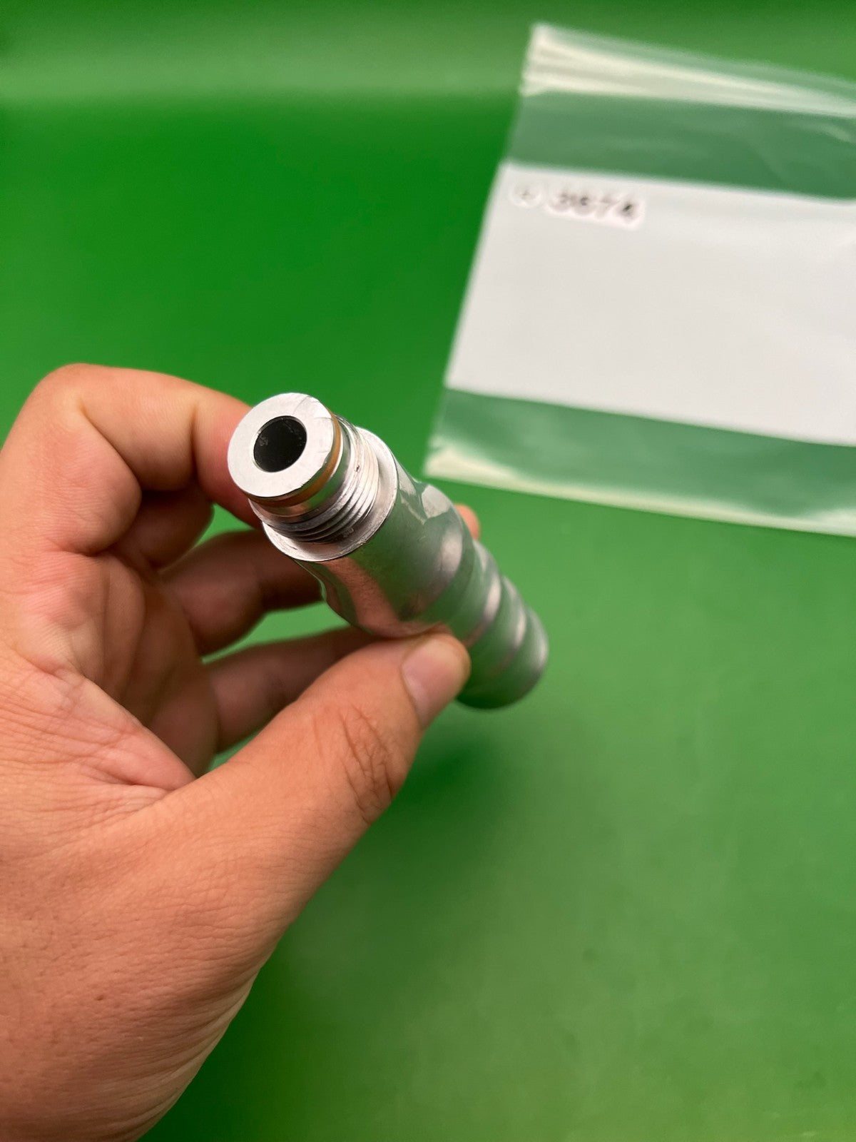 Silver Gas Through Grip