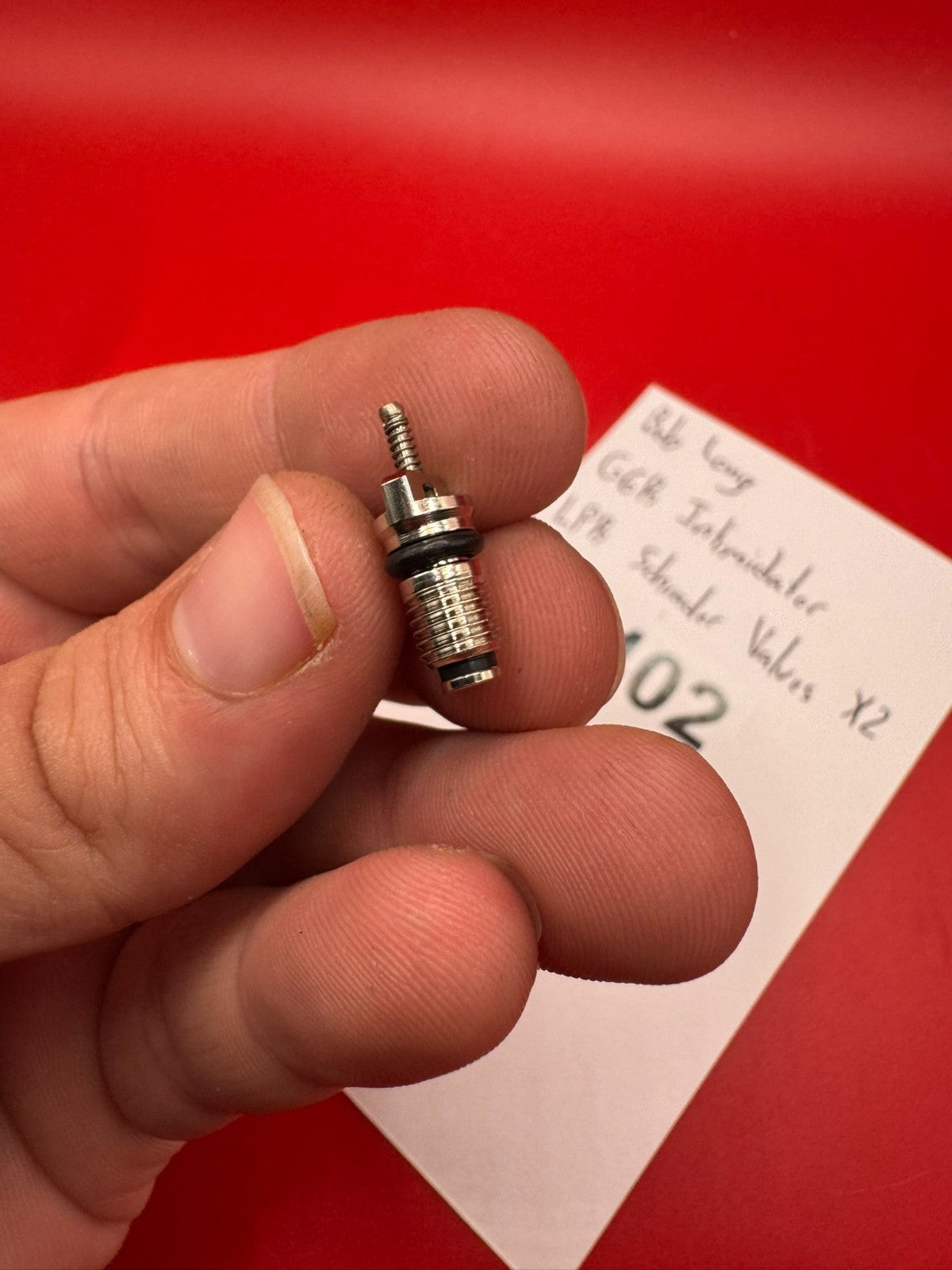 Bob Long G6R Intimidator LPR Schrader Valves x 2