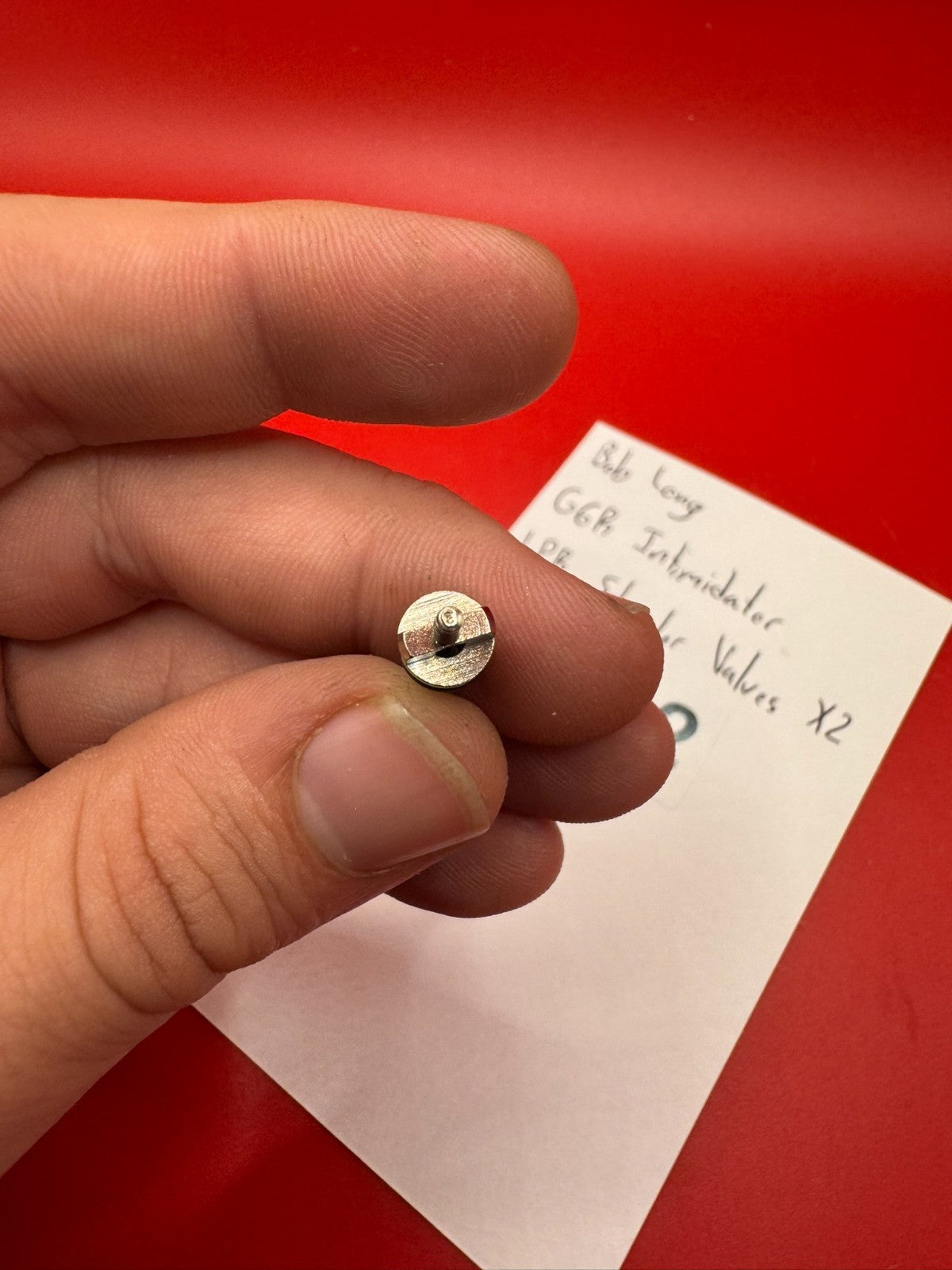 Bob Long G6R Intimidator LPR Schrader Valves x 2