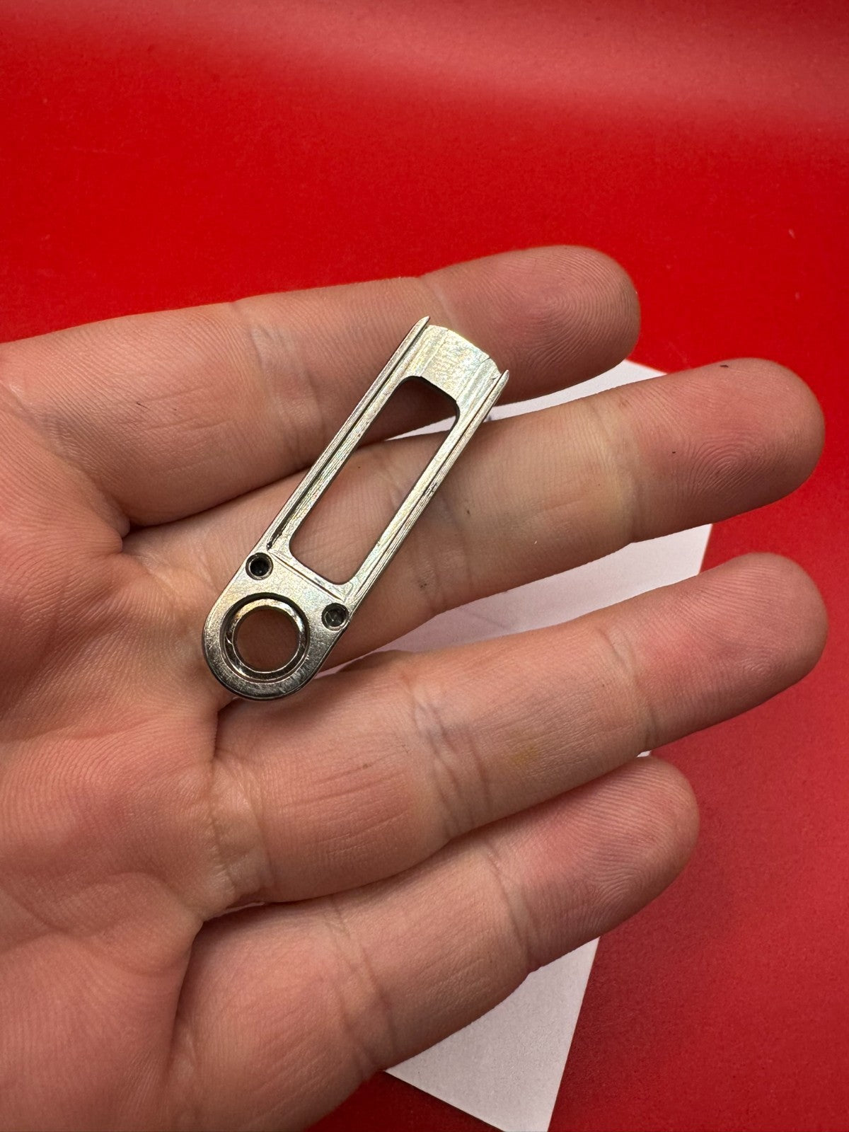 Bob Long G6R Intimidator Button/Screen Cover Silver