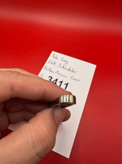 Bob Long G6R Intimidator Button/Screen Cover Silver