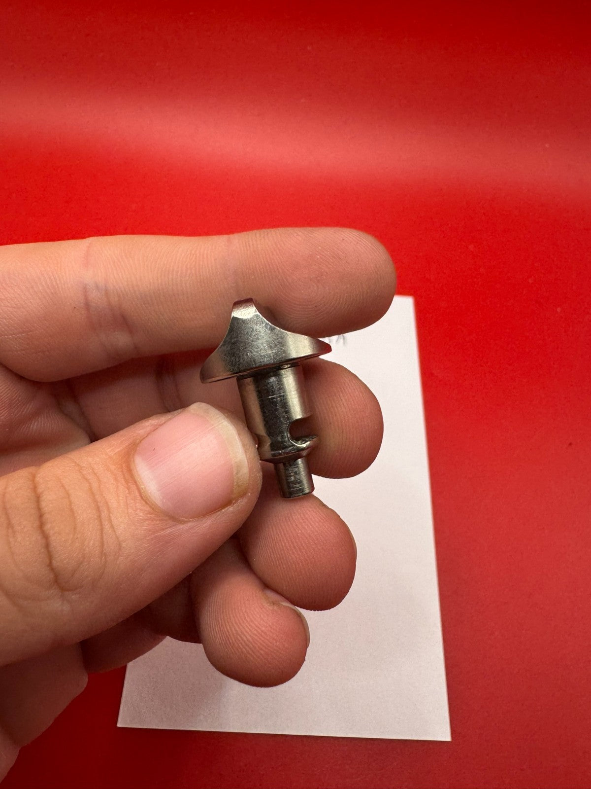 Bob Long Cam Drive ASA Knob Silver