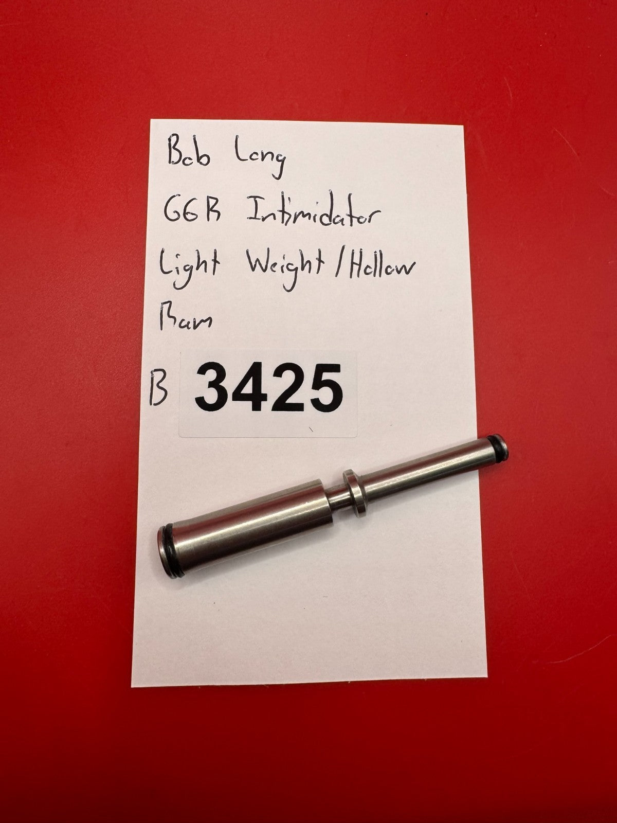 Bob Long G6R Intimidator Light Weight/Hollow Ram Silver