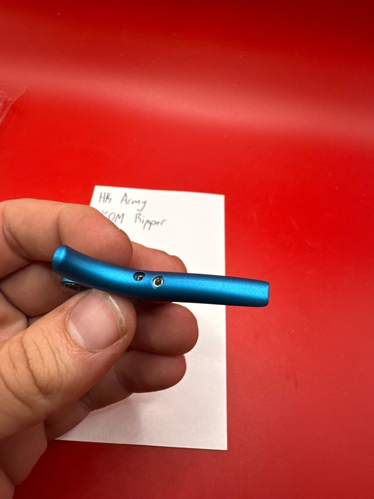 HK Army VCOM Ripper Trigger Blue