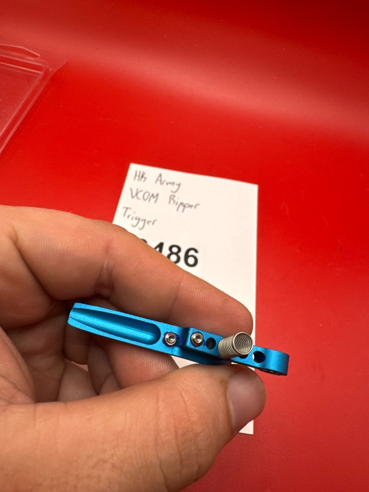 HK Army VCOM Ripper Trigger Blue