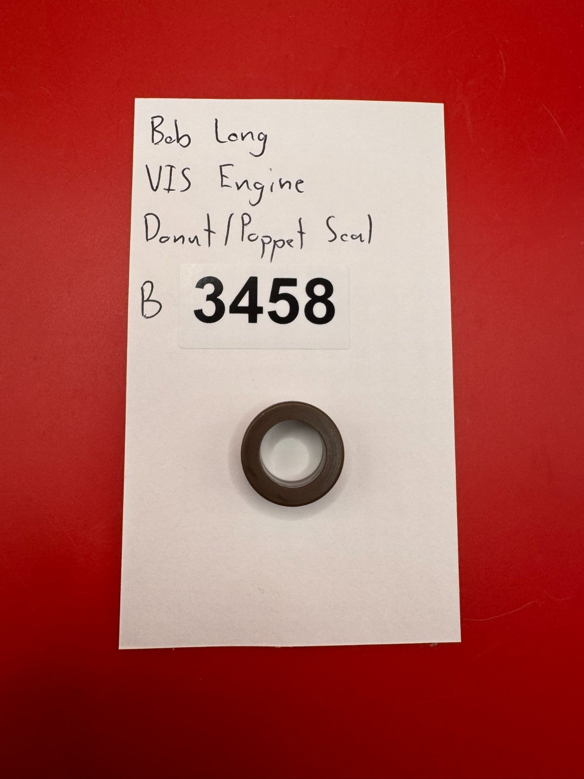 Bob Long VIS Engine Donut/Poppet Seal