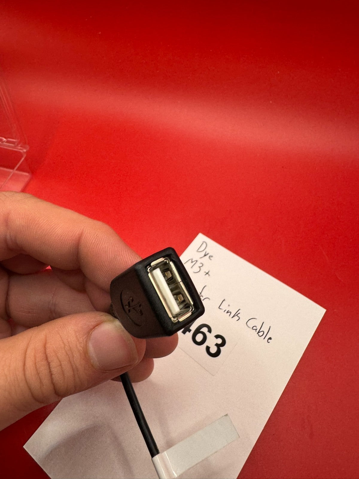 Dye M3+ Computer Link Cable Black