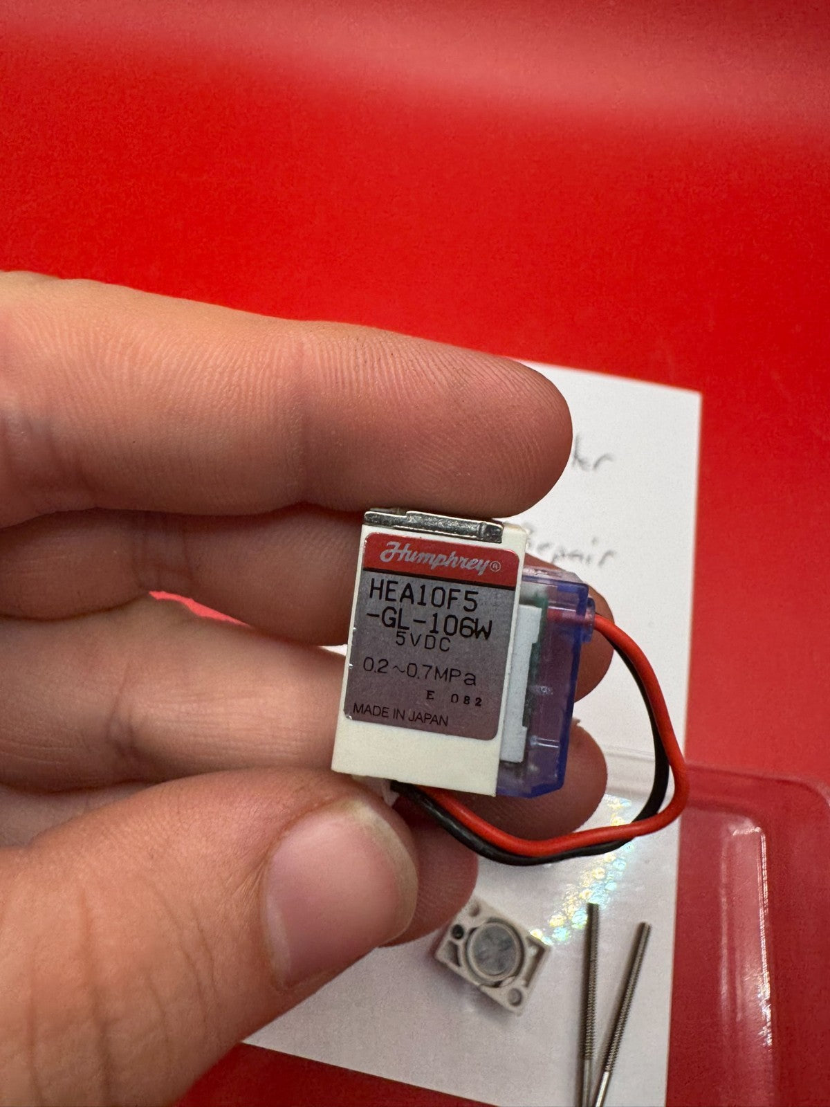 Bob Long G6R Intimidator Solenoid For Parts or Repair