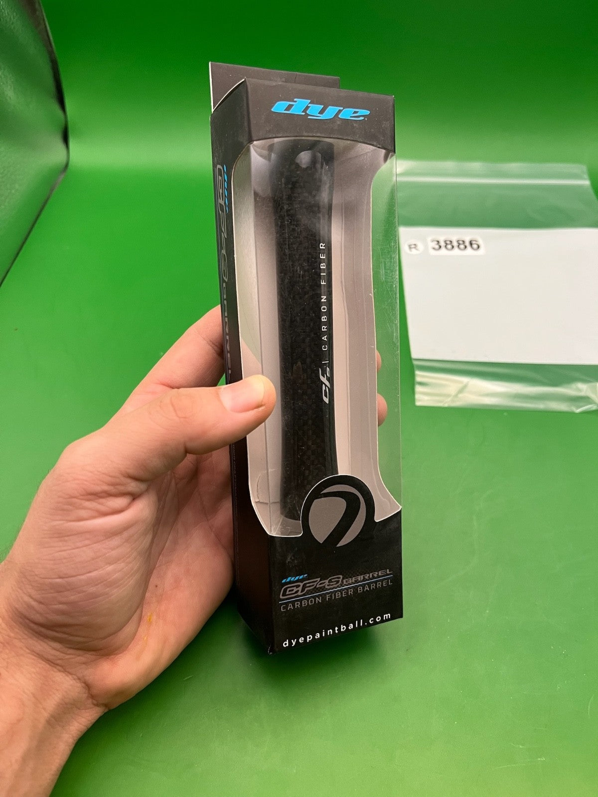 Dye CF-S Carbon Fiber Barrel Back 684 Bore Autococker Thread