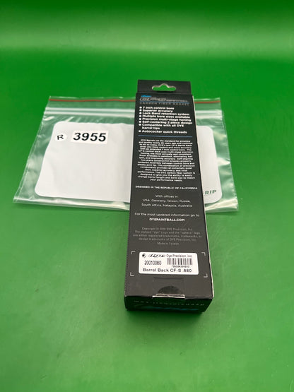 Dye CF-S Carbon Fiber Barrel Back 680 Bore Autococker Thread