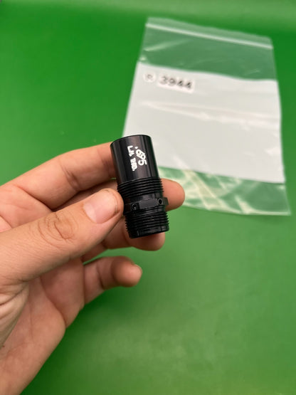 Planet Eclipse EGO On/Off ASA – Black Paintball Air Source Adapter