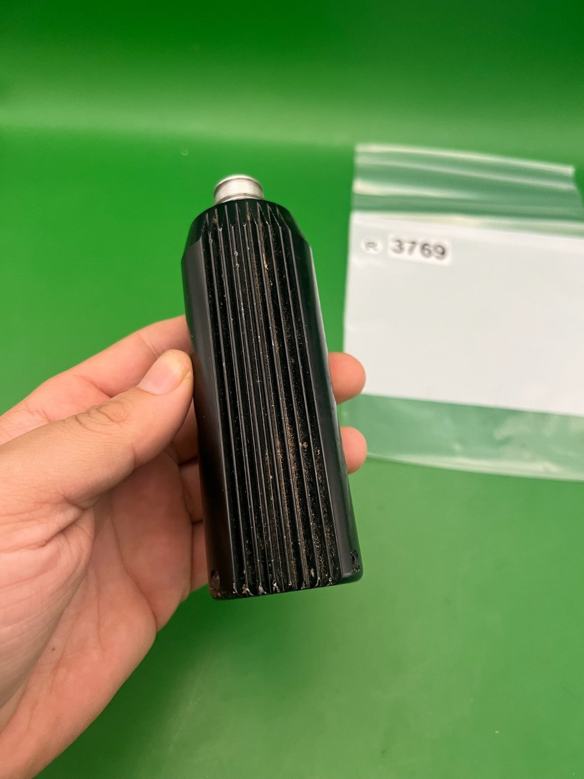 Vintage Gas Through Grip