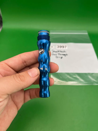 ShockTech Gas Through Grips Blue