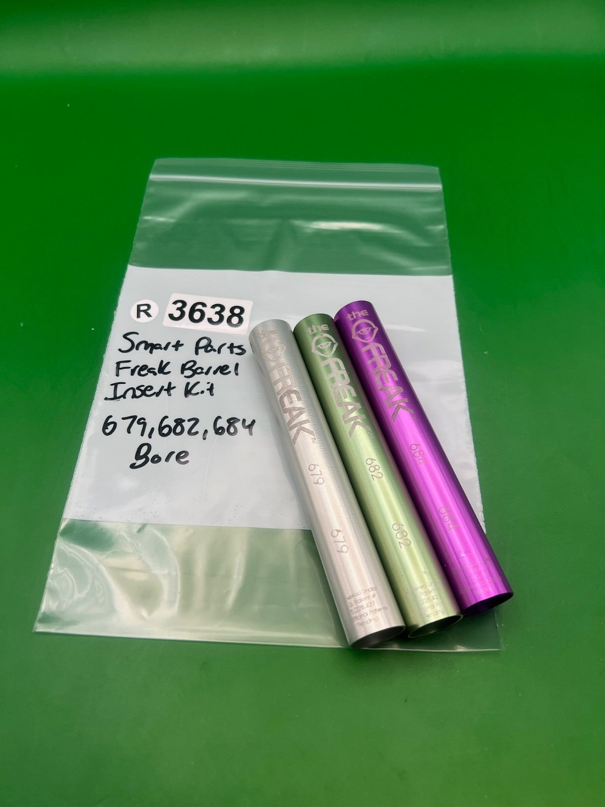 Smart Parts Freak Paintball Barrel Insert Kit 679, 682, 684 Bore