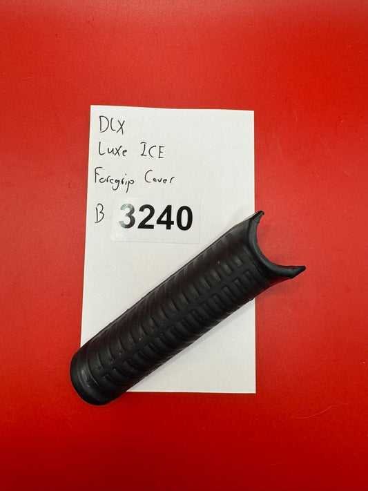 DLX Luxe ICE Paintball Marker Front Grip Cover Black