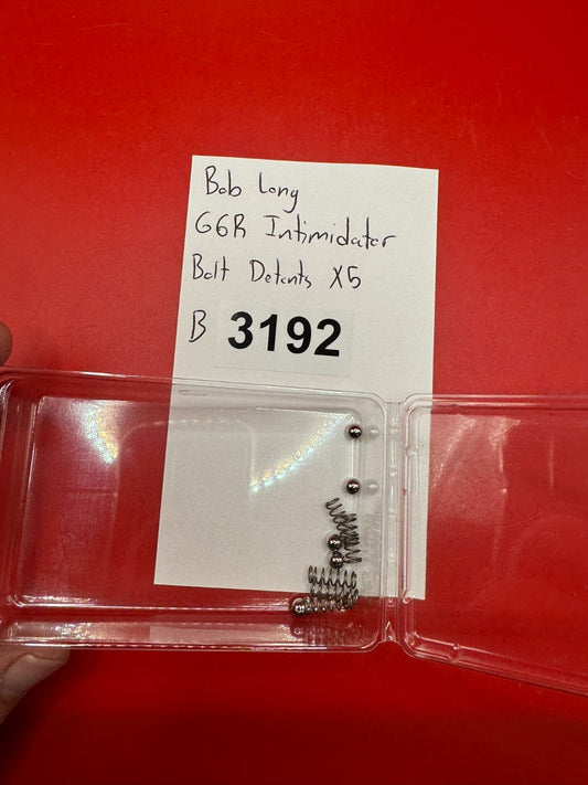 Bob Long G6R Intimdator Bolt Detents x 5