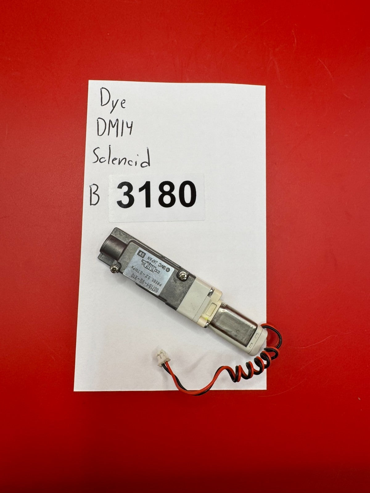 Dye DM14 Solenoid