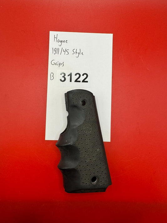 Hogue 1911/45 Style Grips Black