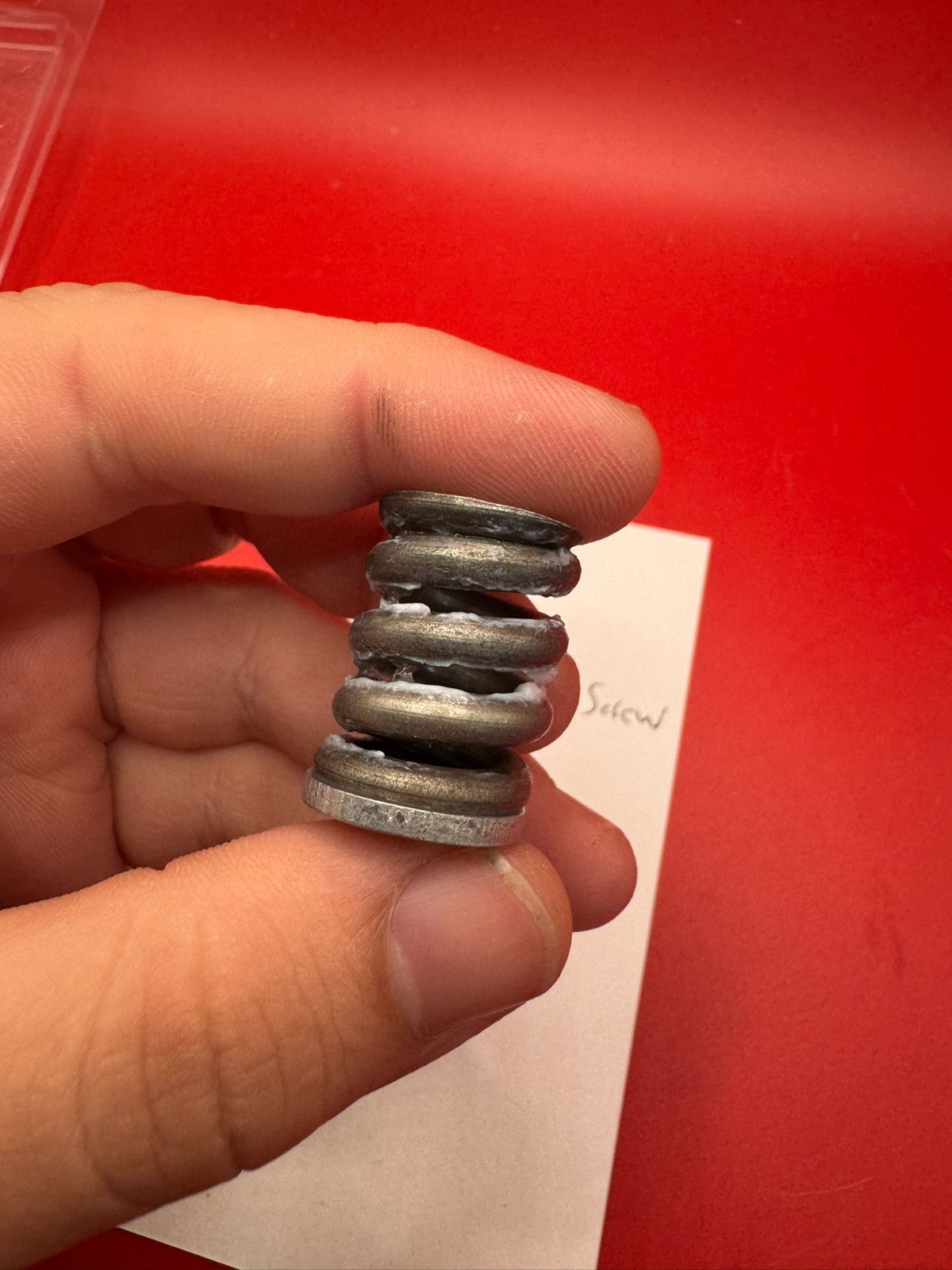 Bob Long Torpedo Spring, Plate and Screw Silver