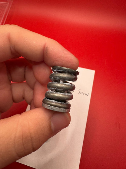 Bob Long Torpedo Spring, Plate and Screw Silver