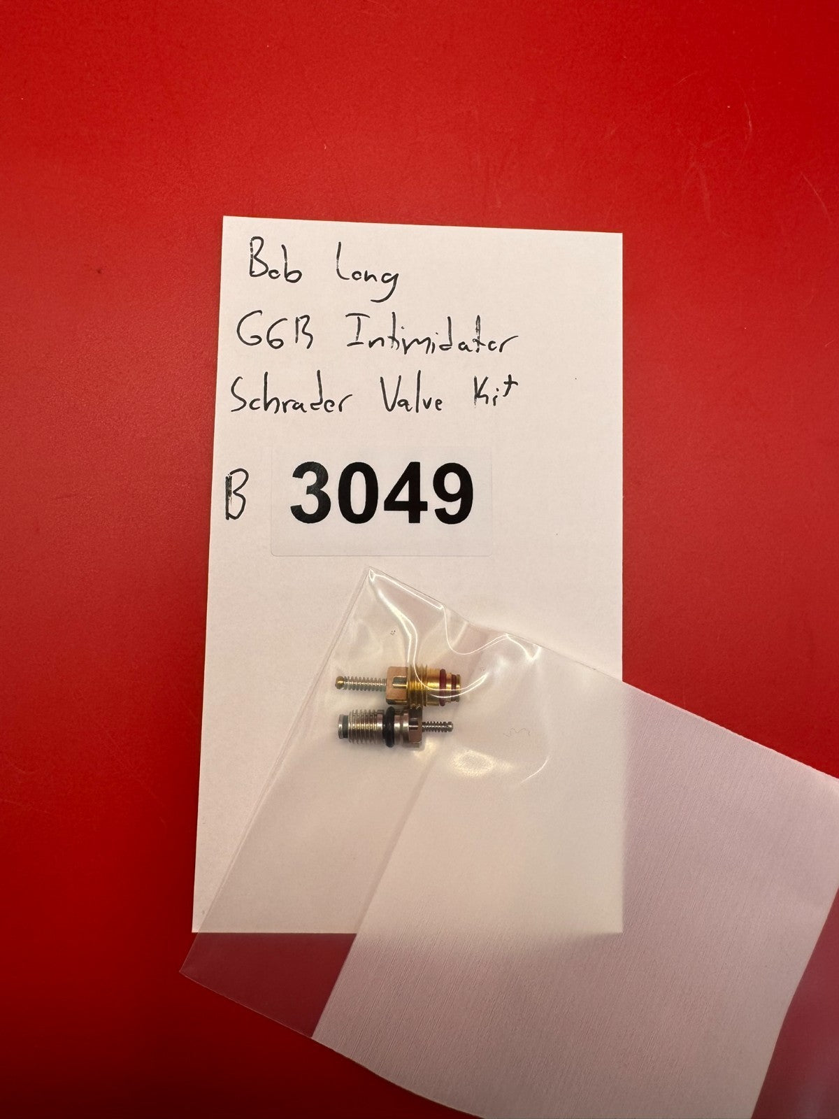 Bob Long G6R Intimidator Schrader Valve Kit